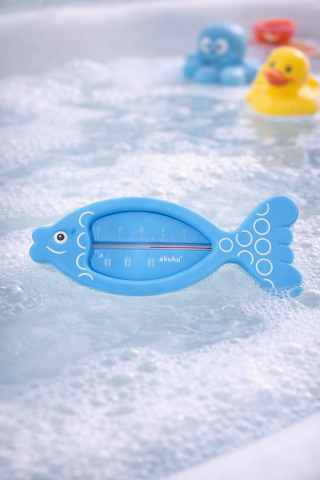 Termometre pentru baie - Termometru de baie Pestisor Akuku, plutitor, fara mercur, Albastru