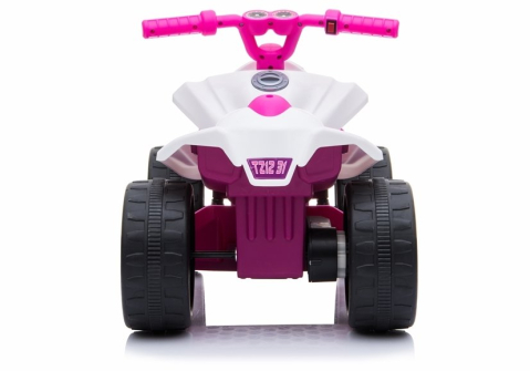 Mini ATV Electric pentru Copii TR1805, Alb-Roz [4]