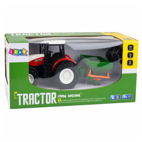 Tractor agricol cu telecomanda si semanatoare 1:24, 3 ani+ [5]
