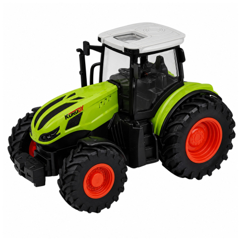 Tractor cu telecomanda, remorca forestiera si busteni 1:24, 3 ani+ [3]