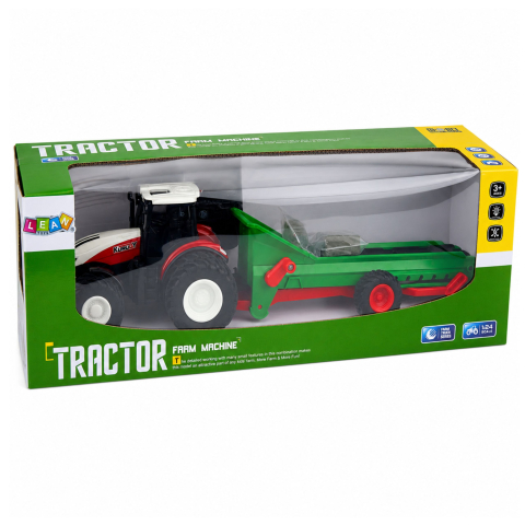 Tractor cu telecomanda si banda transportoare de baloti 1:24, 3 ani+ [6]