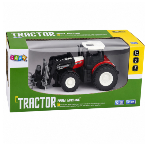 Tractor cu telecomanda si cleste pentru baloti 1:24, 3 ani+ [5]