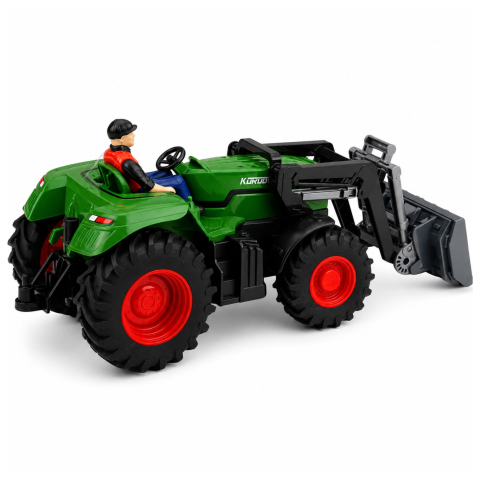 Tractor cu telecomanda si cupa cu figurina fermier 1:24, 3 ani+ [2]