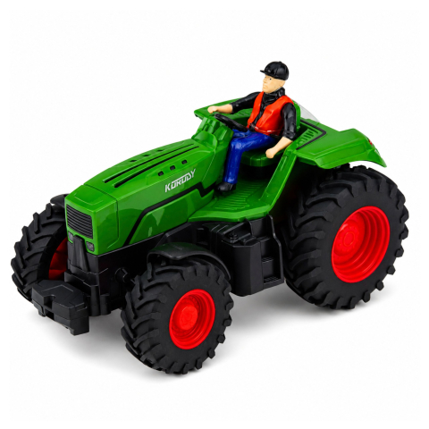 Tractor cu telecomanda si grebla pentru fan 1:24, 3 ani+ [2]