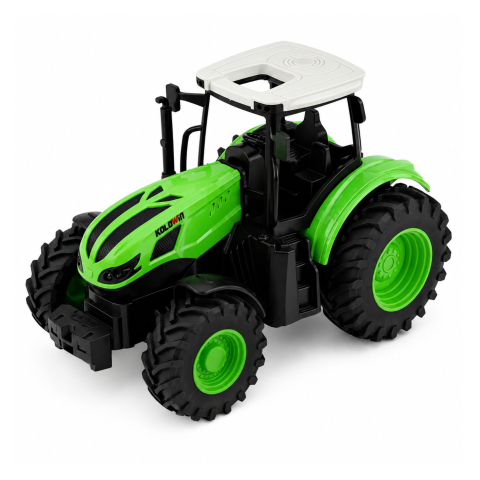 Tractor cu telecomanda si Grebla RC Lumini LED 1:24, 3 ani+ [2]