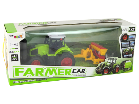 Tractor cu telecomanda si presa de balotat 1:16, 6 ani+ [7]