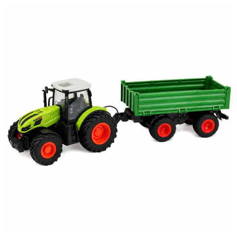 Tractor cu telecomanda si remorca basculanta 1:24, 3 ani+ [1]