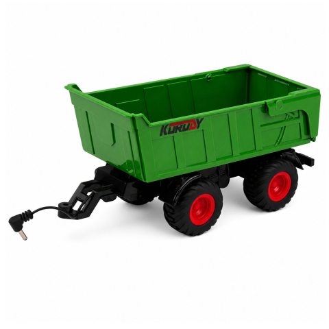 Tractor cu telecomanda si remorca basculanta 1:24, 3 ani+ [3]