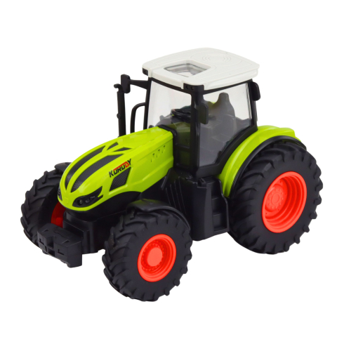 Tractor cu telecomanda si remorca cu baloti de fan 1:24, 3 ani+ [3]