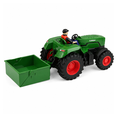 Tractor cu telecomanda si remorca tip box Farmer 1:24, 3 ani+ [3]