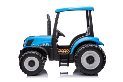 Tractor Electric LEAN Toys A011 24V Albastru, pentru copii 3 ani+ [3]