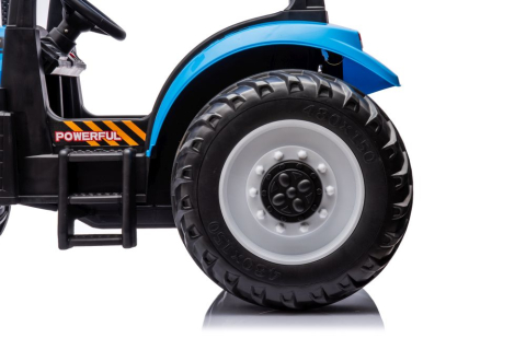 Tractor Electric LEAN Toys A011 24V Albastru, pentru copii 3 ani+ [7]