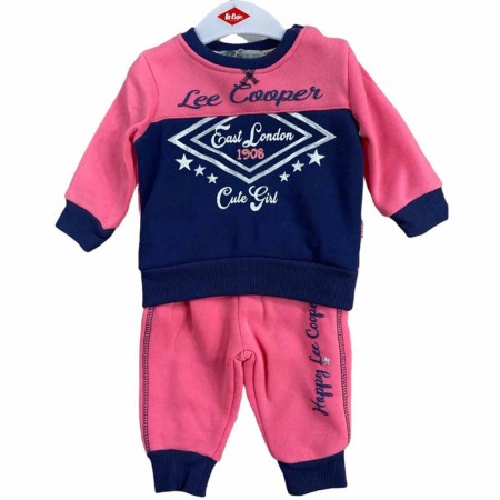Ofertele momentului - Trening Fetițe Lee Cooper - Călduros, Confortabil, Practic