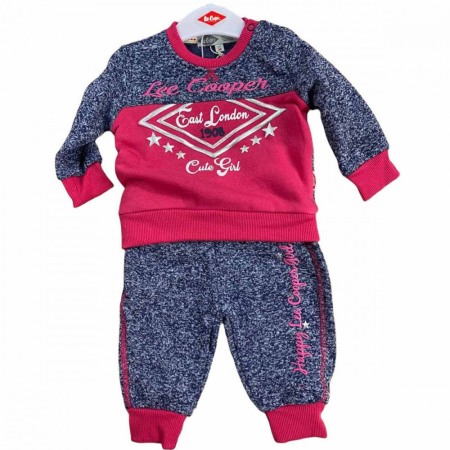 Ofertele momentului - Trening Fetițe Lee Cooper - Călduros, Confortabil, Practic