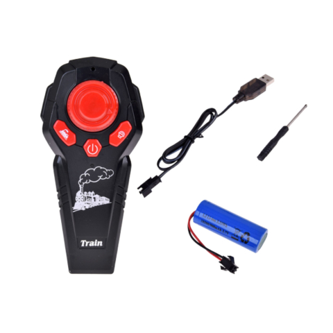Trenulete R/C Locomotiva cu abur lumini si sunete 22 piese, 3 ani+ [2]