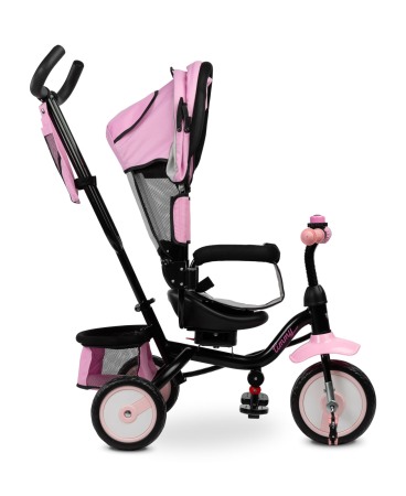 Tricicletă TOYZ Timmy 5 în 1 – Evolutivă, cu Mâner, Scaun Rotativ și Roți EVA (1–5 ani) [8]