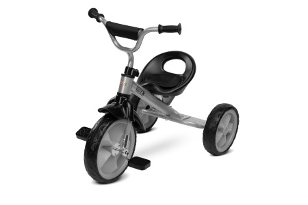 Triciclete - Tricicleta York, cu pedale pentru copii 3-5 ani, roti EVA, cadru metalic stabil, 25 kg