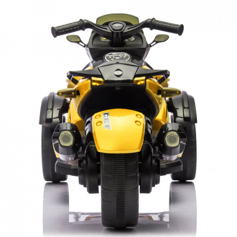 Trike electric copii XB1078 – 2 Motoare 12V, MP3, Lumini LED [4]