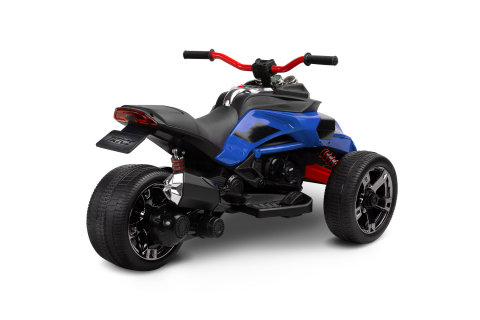 Trike electric cu 2 motoare, panou multimedia cu USB si Bluetooth [7]