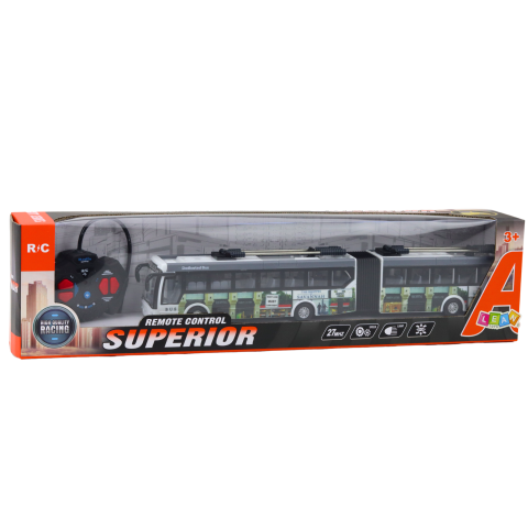 Troleibuz cu telecomanda City Lights 36 cm 3 ani [4]