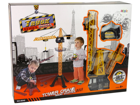 Utilaj constructii cu telecomanda Macara 90 cm Turnul Eiffel, 8 ani+ [4]