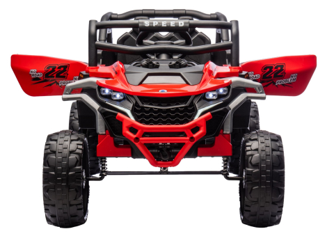 Vehicul electric M1 Roșu, tracțiune 4x4, Bluetooth [4]