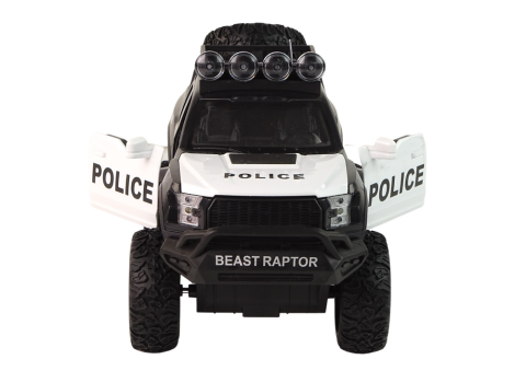 Vehicul offroad politie raptor usi deschise sunet lumini 1:14 [3]
