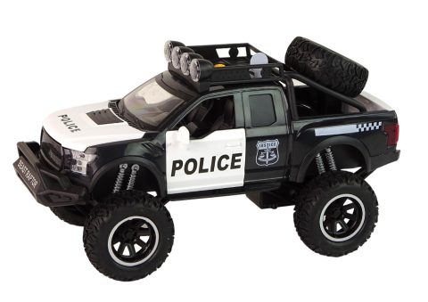 Vehicul offroad politie raptor usi deschise sunet lumini 1:14 [1]