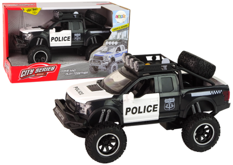Jucarii Copii - Vehicul offroad politie raptor usi deschise sunet lumini 1:14