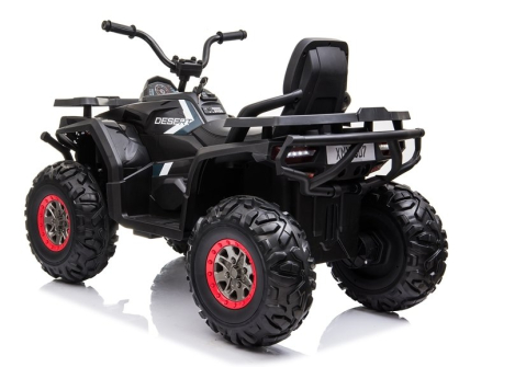 ATV Electric pentru Copii Quad XMX607, Motor 4x45W, Negru [4]