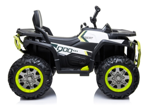 ATV Electric pentru Copii Quad XMX607, Motor 4x45W, Alb [4]