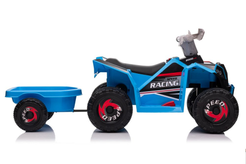ATV electric cu remorcă XMX630T Blue, Bluetooth, Albastru [2]