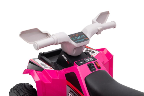 ATV electric cu remorcă XMX630T Pink, Bluetooth, Roz [9]