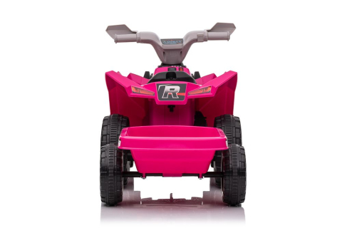 ATV electric cu remorcă XMX630T Pink, Bluetooth, Roz [13]
