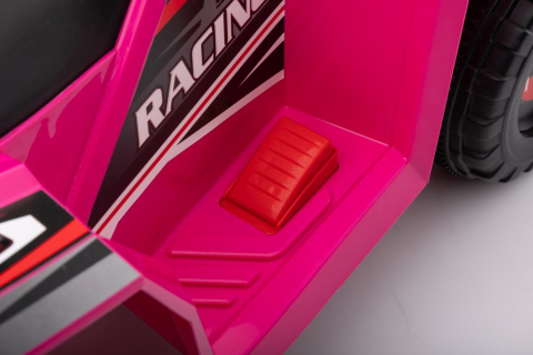 ATV electric cu remorcă XMX630T Pink, Bluetooth, Roz [7]
