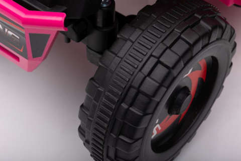ATV electric cu remorcă XMX630T Pink, Bluetooth, Roz [12]