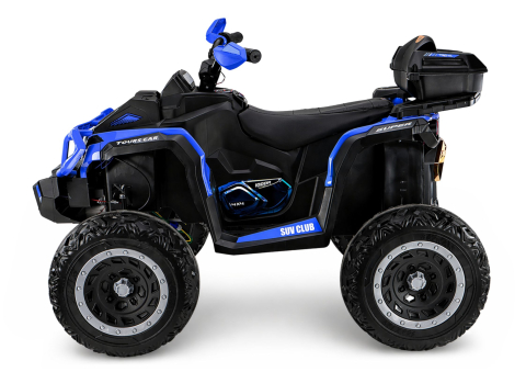 ATV Electric pentru Copii Quad XW-08 Blue, 4x4, Motoare 4x45W, Roți EVA [3]