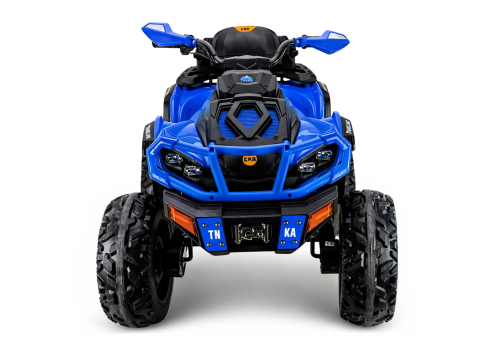 ATV Electric pentru Copii Quad XW-08 Blue, 4x4, Motoare 4x45W, Roți EVA [2]