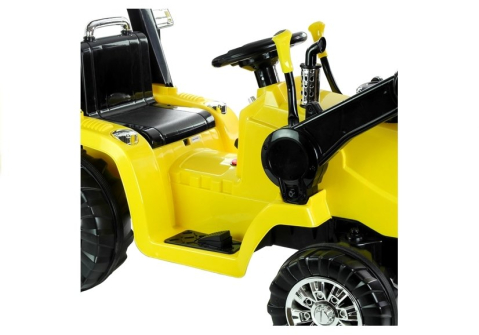 Tractor Electric pentru Copii ZP1005 Galben cu Telecomandă [9]