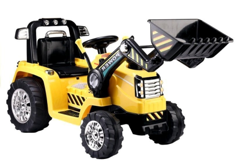 Vehicule electrice copii - Tractor Electric pentru Copii ZP1005 Galben cu Telecomandă
