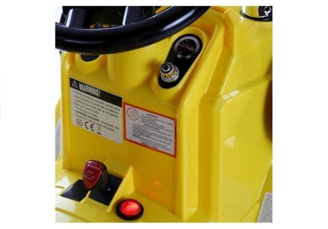 Tractor Electric pentru Copii ZP1005 Galben cu Telecomandă [8]