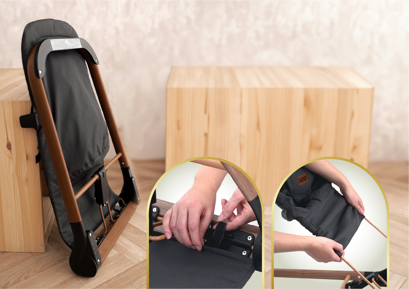 Design ergonomic balansoar Neno Nesso