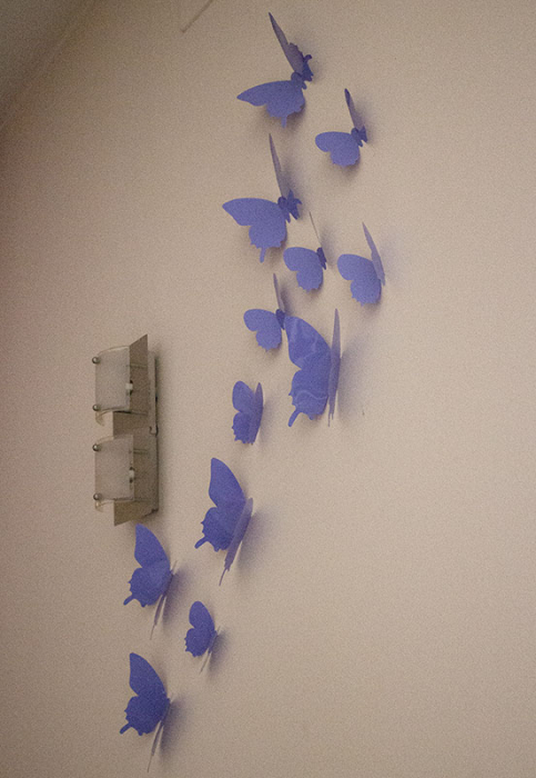 12 Fluturi 3D Violet Lavanda [2]