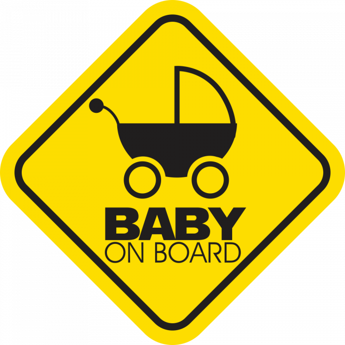 Sticker Baby on board - Carucior [2]