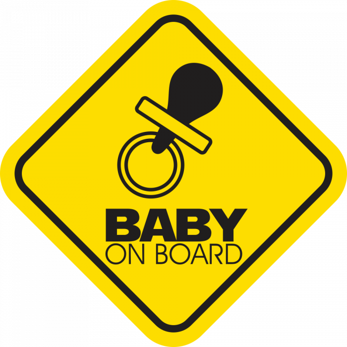 Sticker Baby on board - Suzeta [2]