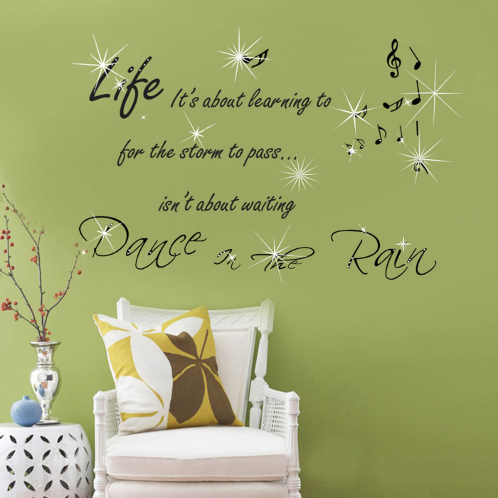 Dance in the rain and Swarovski Crystals [2]