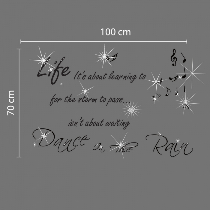 Dance in the rain and Swarovski Crystals [3]