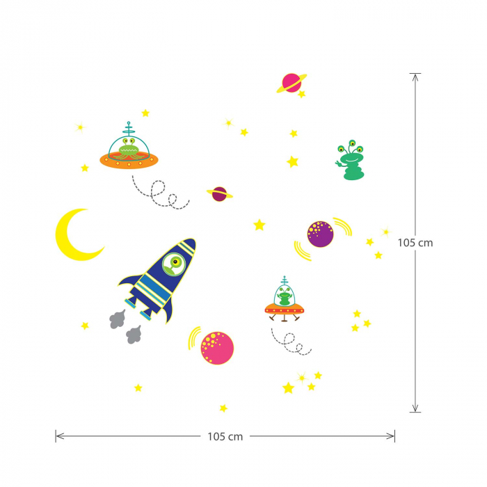 Sticker Galaxy Glow [4]