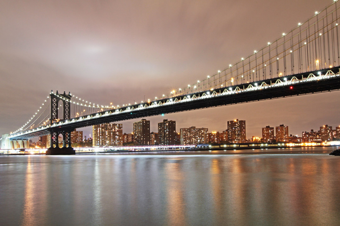 Brooklyn Bridge at Night [2]