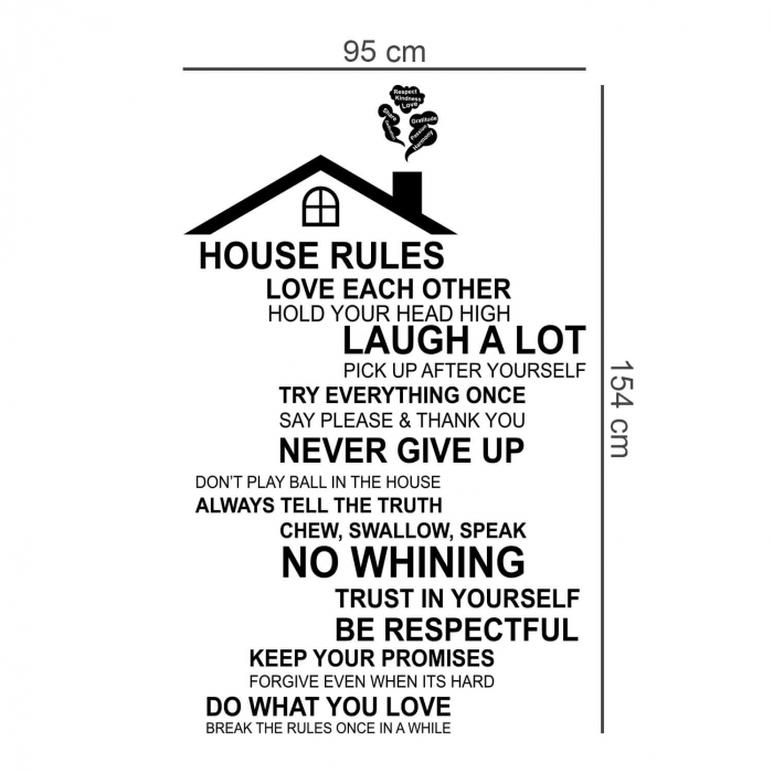 Rooftop House Rules - English and Swarovski crystals [3]